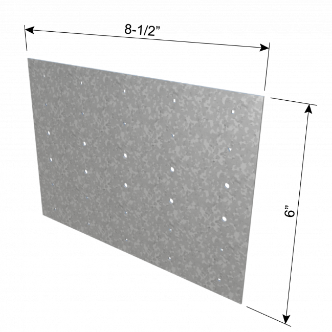 ClarkDietrich G546 16GA PUNCH GUSSET PLATE