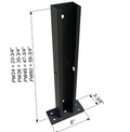 ClarkDietrich PW60 PONY WALL HEAVY (12 GA) 60IN *DOES NOT CURRENTLY HAVE LOAD DATA*