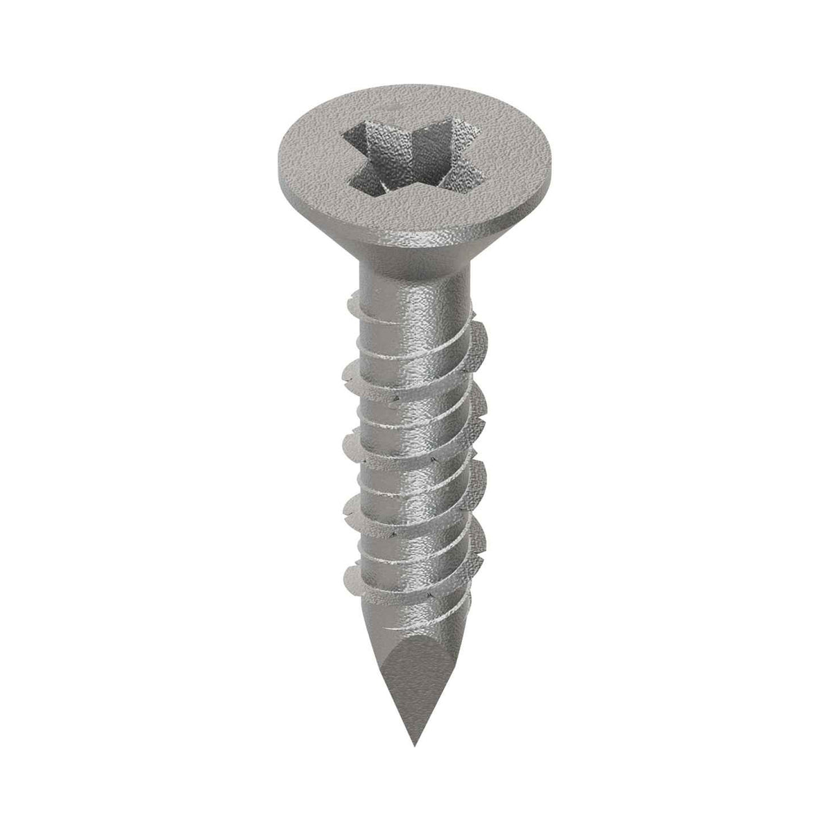 Simpson Strong-Tie TTN25234PFSS Titen 410SS Masonry Screw - 1/4 in. x 2-3/4 in. Phillips flat 410 Stainless