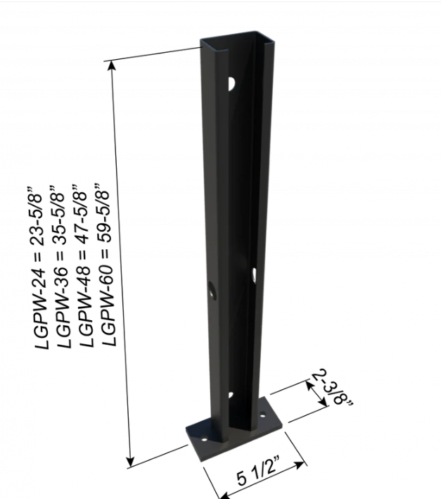 ClarkDietrich LGPW60 PONY WALL LITE (16 GA) 60IN