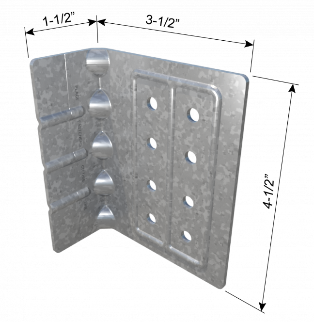 ClarkDietrich UCEC UNI-CLIP END CLIP