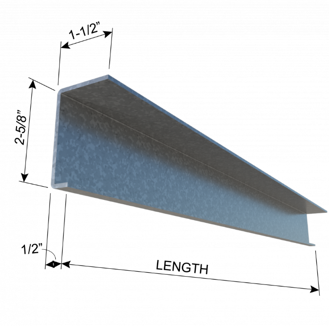 ClarkDietrich LE6836 - EXT SWIFTCLIP 14GA