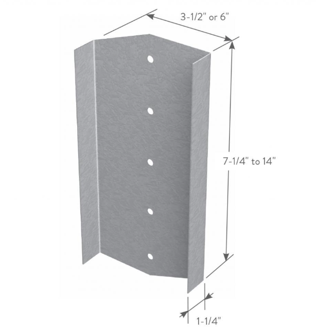 ClarkDietrich QTWS3.5 X 12 QUICK TWIST WEB STIFFENER
