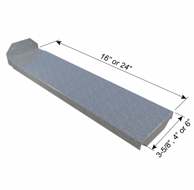 ClarkDietrich 6 WEB 24IN OC BLAZEFRAME® SHIELD 16G - FS624-54