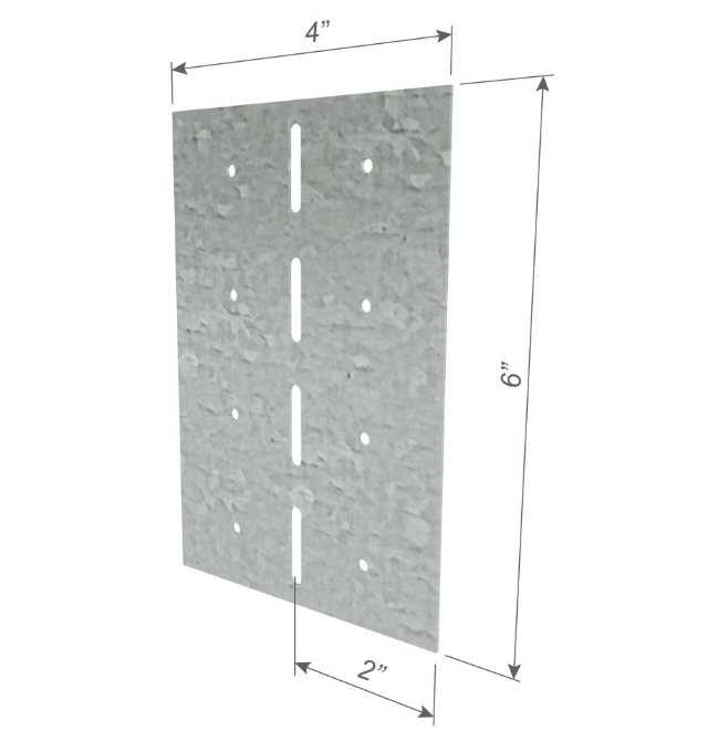 ClarkDietrich TDSP TRADEREADY® SKEWABLE SPLICE PLATE