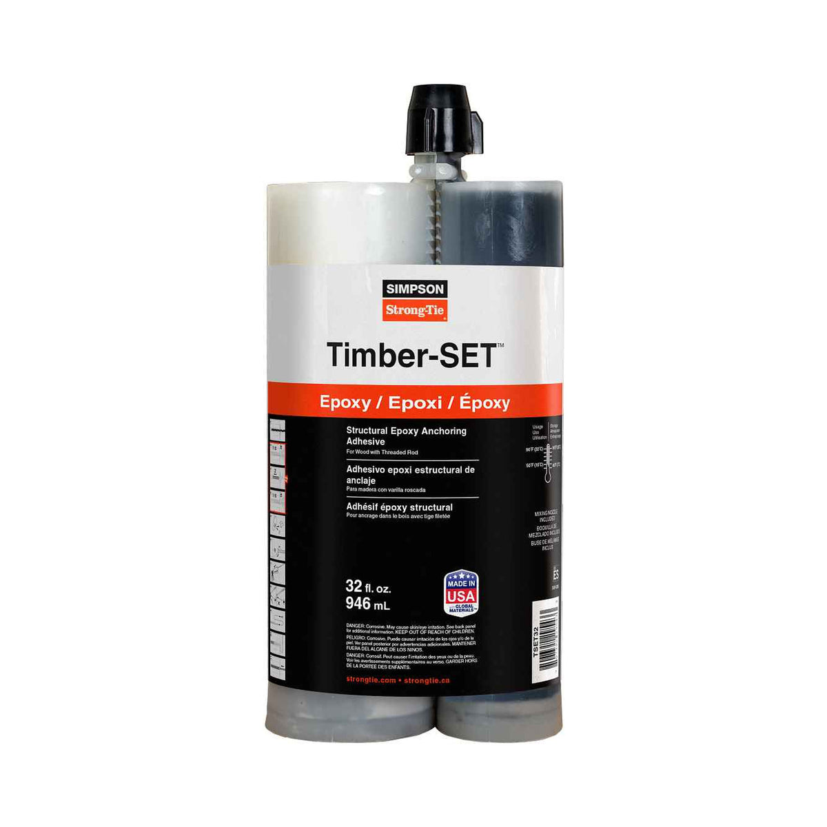 Simpson Strong-Tie TSET32 Timber-Set Epoxy