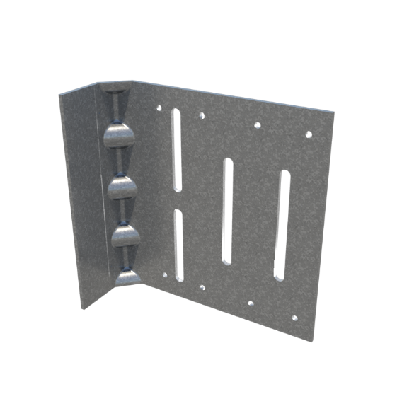 ClarkDietrich FUS6-118 FIXED UNIVERSAL SLIP CLIP