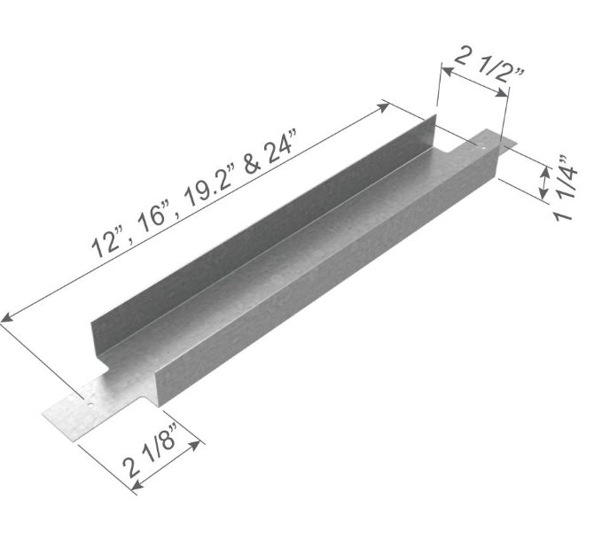 ClarkDietrich TDSB 12"O.C. TRADEREADY® STRUCTURAL BLOCKING
